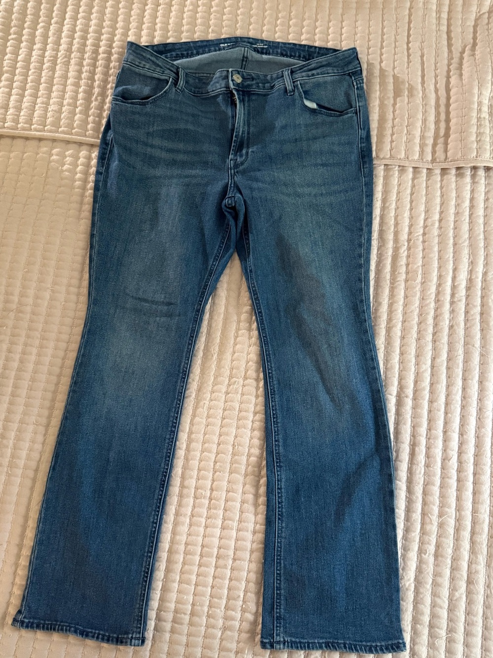 Old Navy Classic Women's Blue Bootcut Jeans 14 short